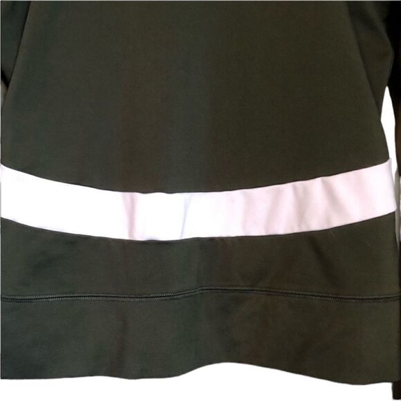 Lucy brown & light pink zip up sweater. Size medium - Picture 10 of 11